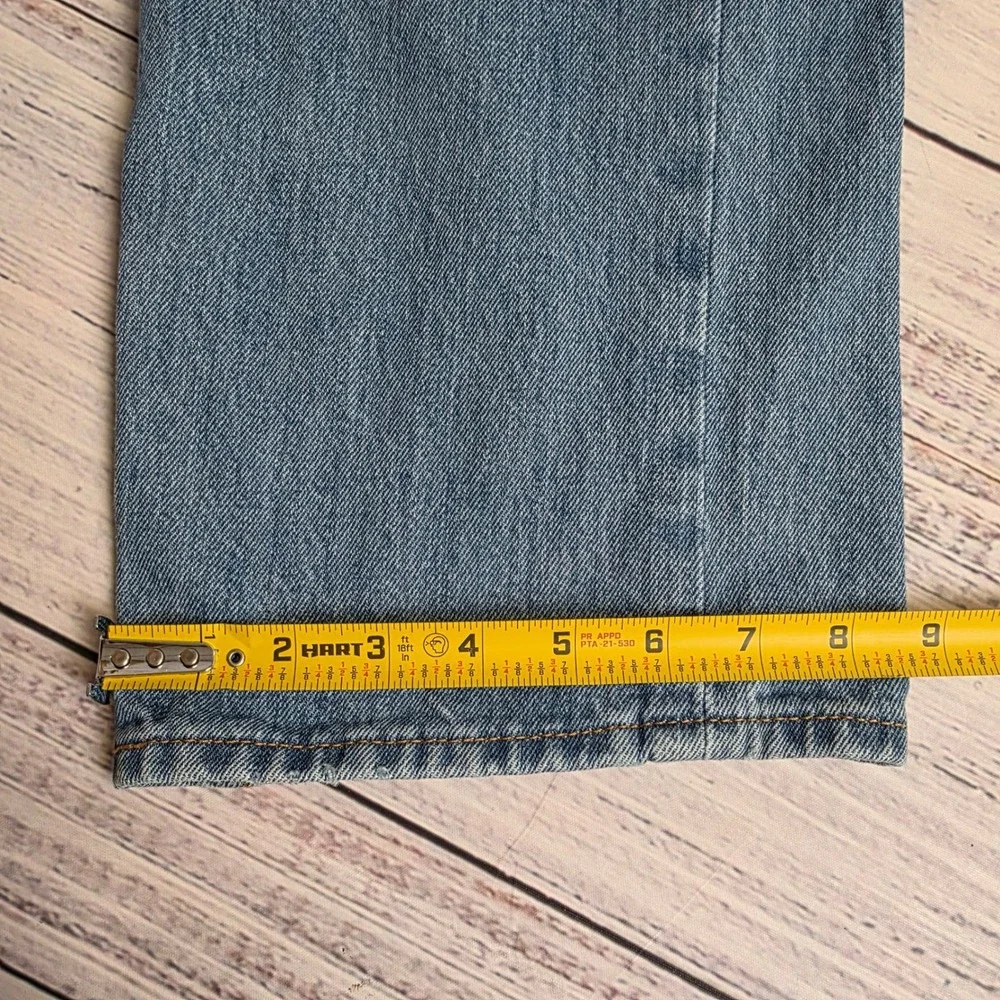 Levis‎ 501 Original Fit Mens Medium Wash Straight Leg Button Fly Jeans 36x30